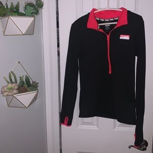 victoria secret quarter zip long sleeve
